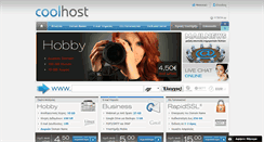 Desktop Screenshot of coolhost.gr